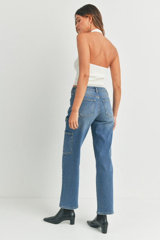 Hi-Rise Straight Cargo - Medium