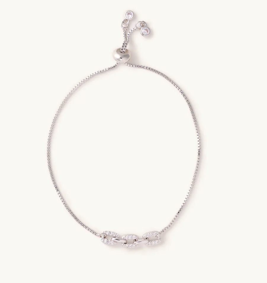 NS Silver Slider Bracelets