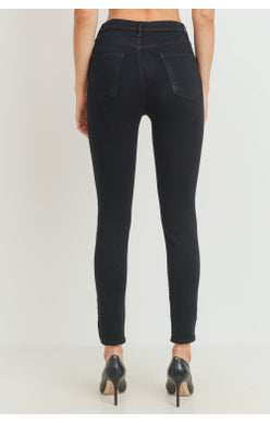 High Rise Skinny Jean - Black