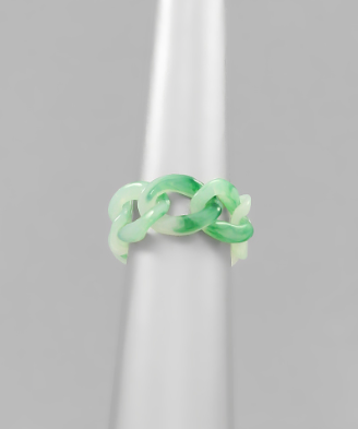 Chain Link Resin Ring
