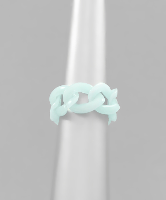 Chain Link Resin Ring