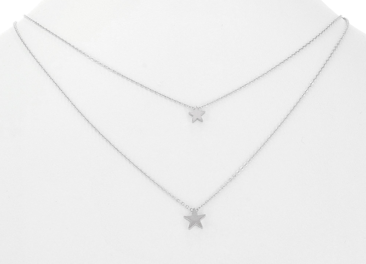 Double Layer Star Necklace