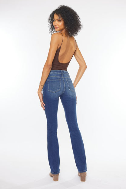 Hi-Rise Slim Bootcut Denim - Medium