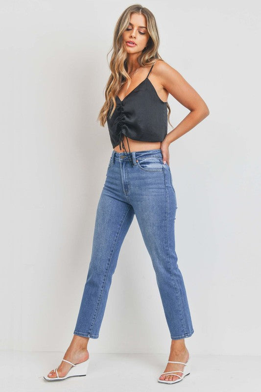 Classic Slim Straight Jeans  - Medium