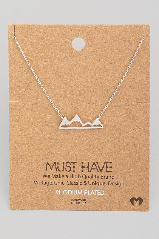 Mountain Range Necklace