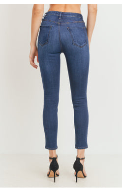 High Rise Skinny Jean - Dark Denim